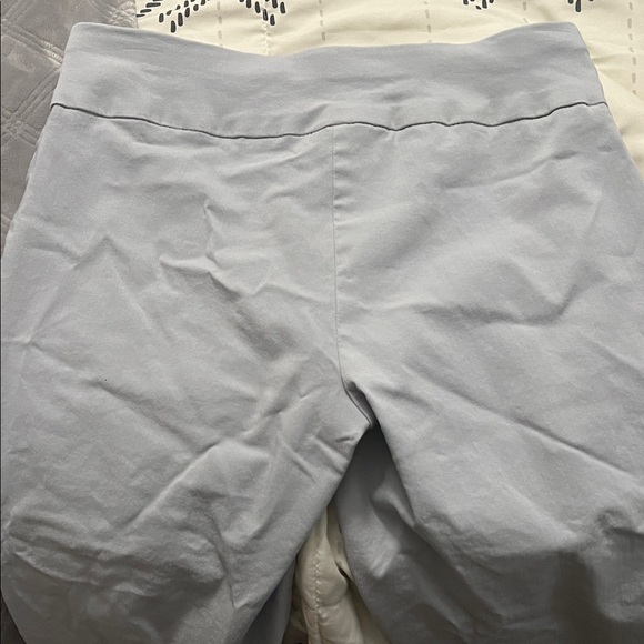 Alfani essential pull-on pants light gray,w/tummy-control panel - Picture 4 of 4